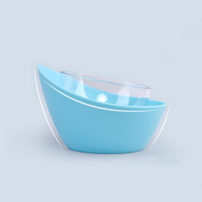 Shallow Cat Food Bowls and Wide Cat Dish Plus Non Slip Cat Feeding Bowl